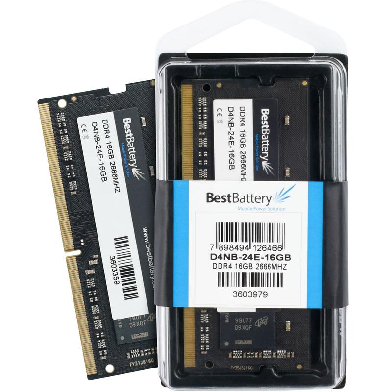 Memoria RAM 16GB DDR4 2666Mhz para Notebook Dell Inspiron 15 7000
